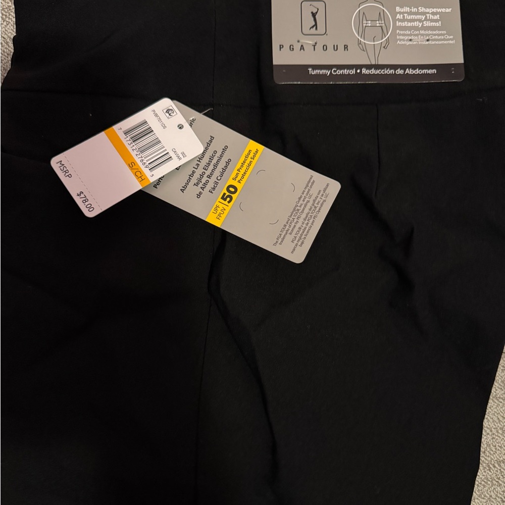PGA Tour Women's Black Dress Pants